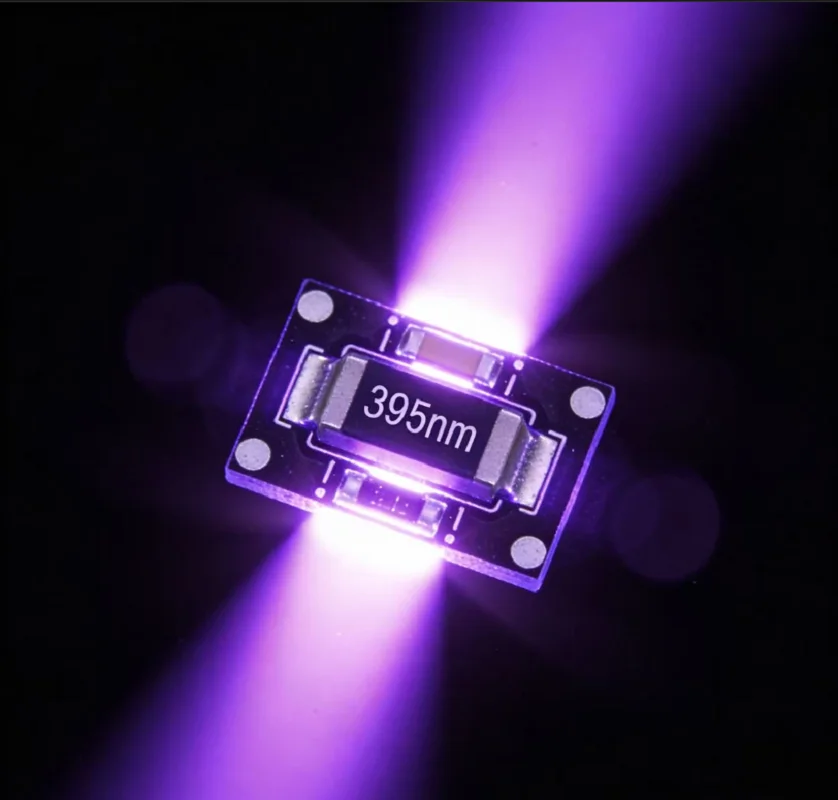 uv-led-ランプビーズ-50-個ハイパワー-400nm-405nm-3w-産業および医療用途、光学測定およびセンシング-ect