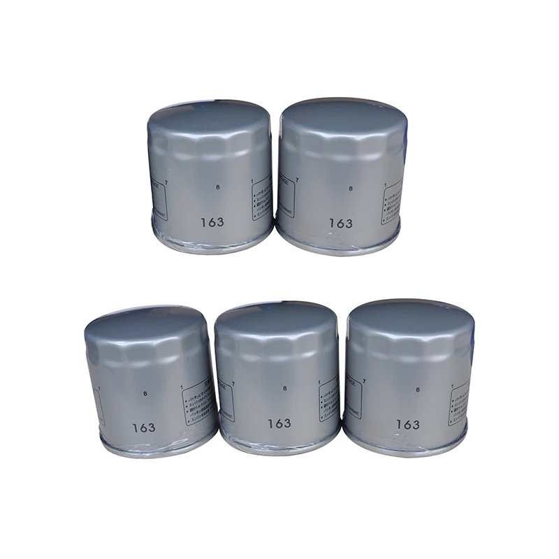 OZOEMPT 5PCS Motorcycle Oil Filter Apply to R1150 RS (SE)/RT 02-05 K1200C 99 K1200GT 04 K1200LT 99-08 K1200LT Lux 02 R1200 C 99