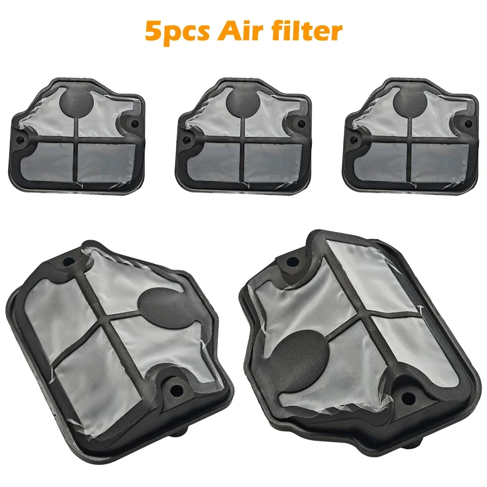 5pcs Air filter cleaning kit for Husqvarna 136 136LE 137 137E 141 141LE 142 142E 41 36 chainsaw Replace part 5300229811