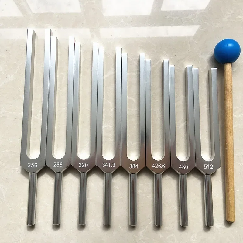 

Aluminium Tuning Forks Set Healing Diapason Chackras Tuning Fork Sound Therapy Yoga Meditation Musical Percussion Instruments