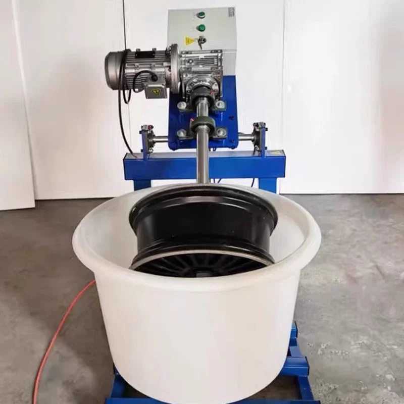 Car wheel hub refurbishment polishing and grinding machine Aluminum alloy steel ring grinding and rust removal cleaning machine