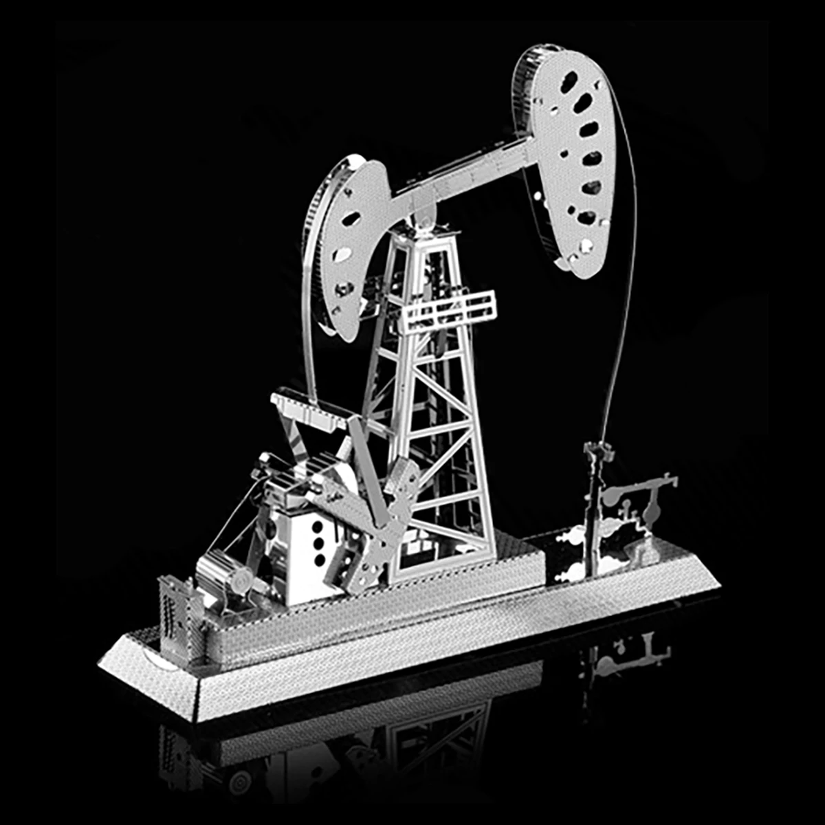 petroleum drilling 3D Metal Puzzle model kits DIY Laser Cut Puzzles Jigsaw Toy For Children