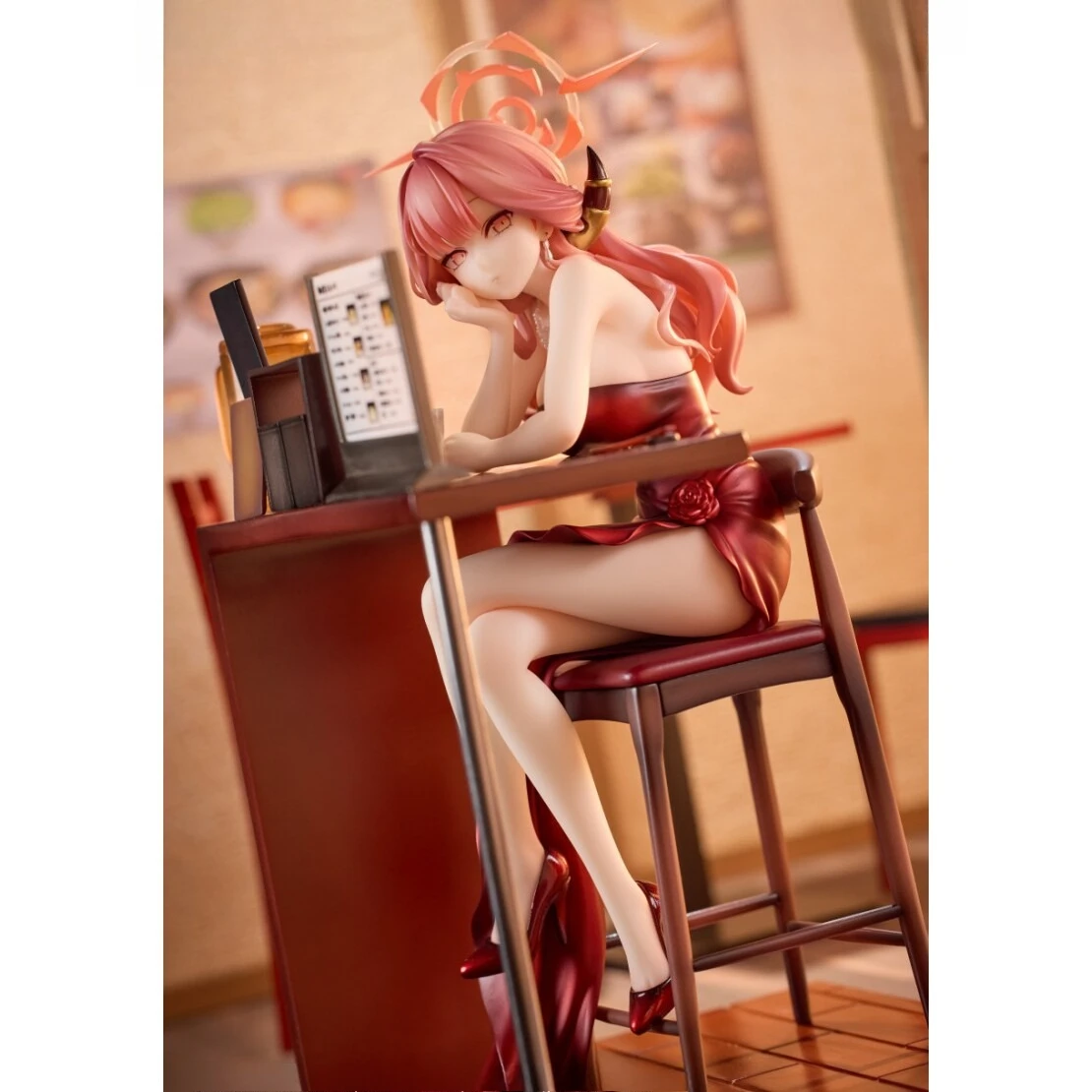 

New Model toy Figures Cartoon Collectible Blue Archive Game Character Sculpture Action Statue Rikuhachima Aru‌ Anime Figurine