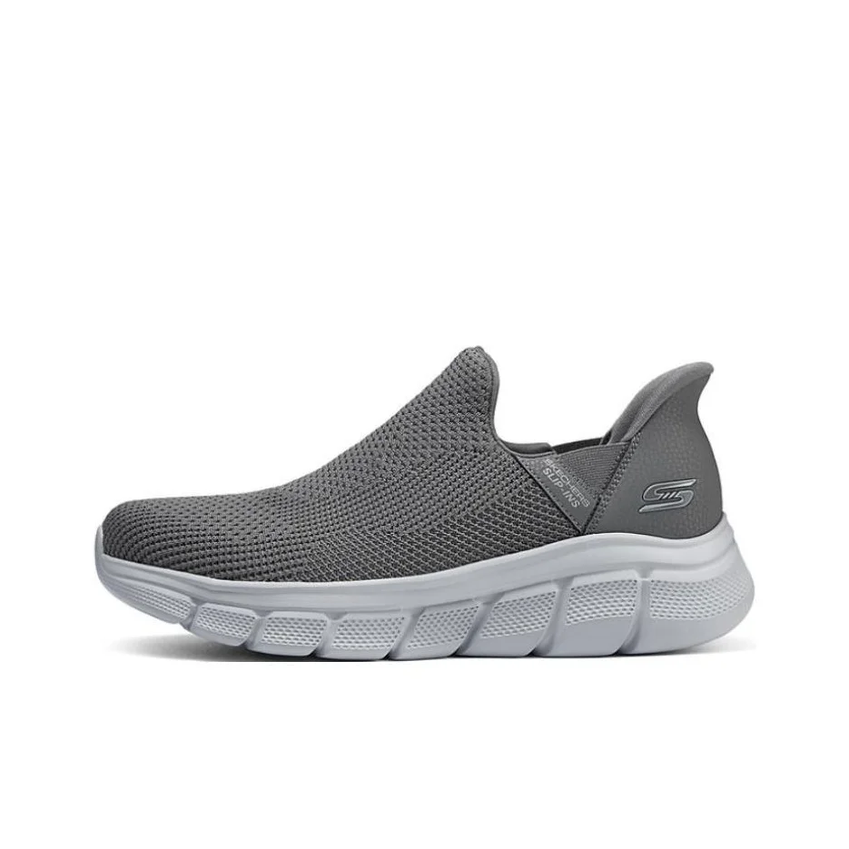 Skechers BOBS B FLEX Walking Shoes Men's Low Top Gray 118306-GRY