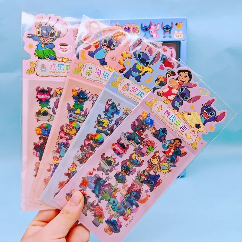 48-pz-lotto-cartoon-disney-stitch-adesivo-carino-scrapbook-diario-fai-da-te-decorativo-adesivo-di-tenuta-album-etichetta-bastone