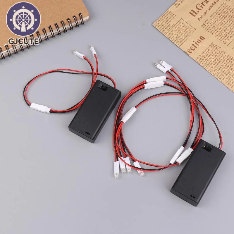 DIY 인형의 집 조명용 슈퍼 브라이트 3V LED 램프 비즈, No.5 배터리 작동