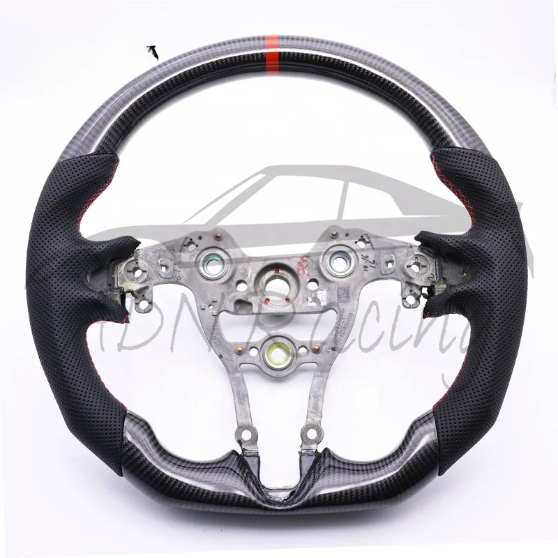 Custom Carbon Fiber Steering Wheel For Hyndai Elantra N