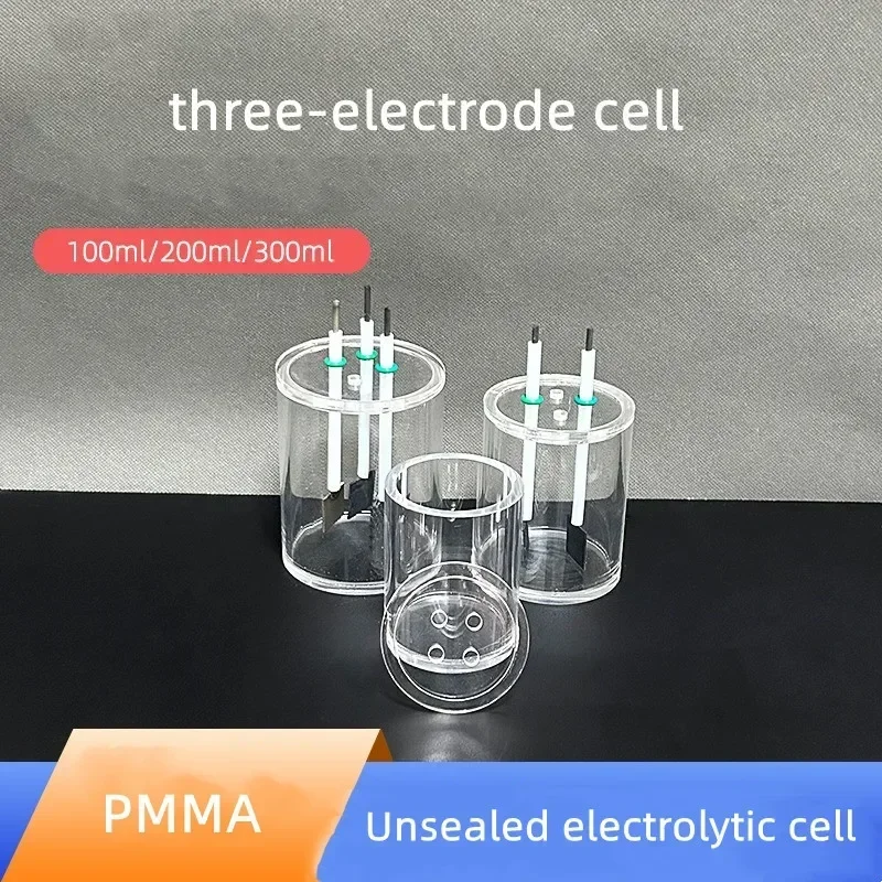 

Organic glass unsealed electrolytic cell, ruthenium iridium titanium/iridium tantalum titanium/tin antimony titanium electrode.