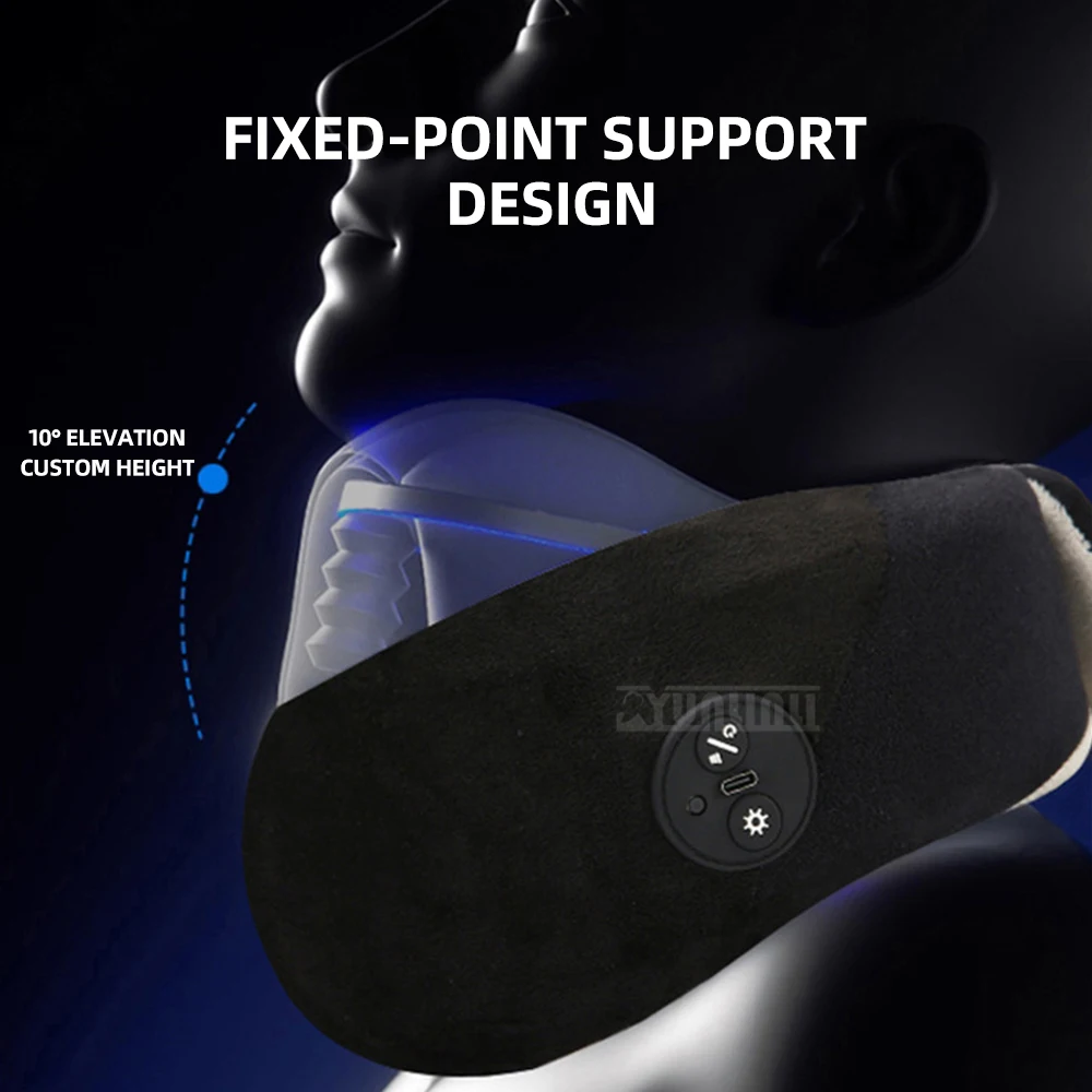 

Yunlin Li Neck Traction Massager Hot Compress Cervical Spine Pain Relief Therapy Machine