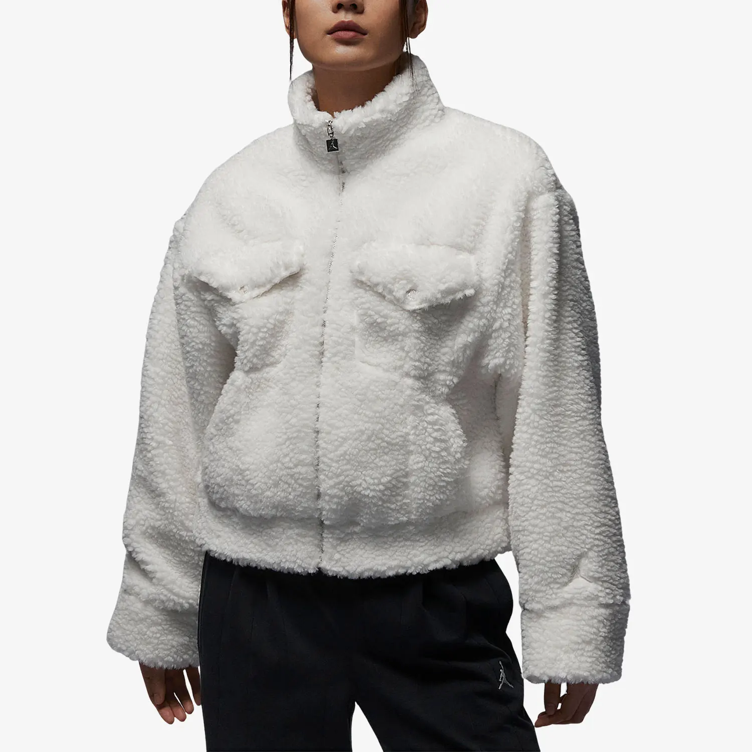 Nike genuine Jordan Women's Fashion Fleece Jacket FD7169-133
