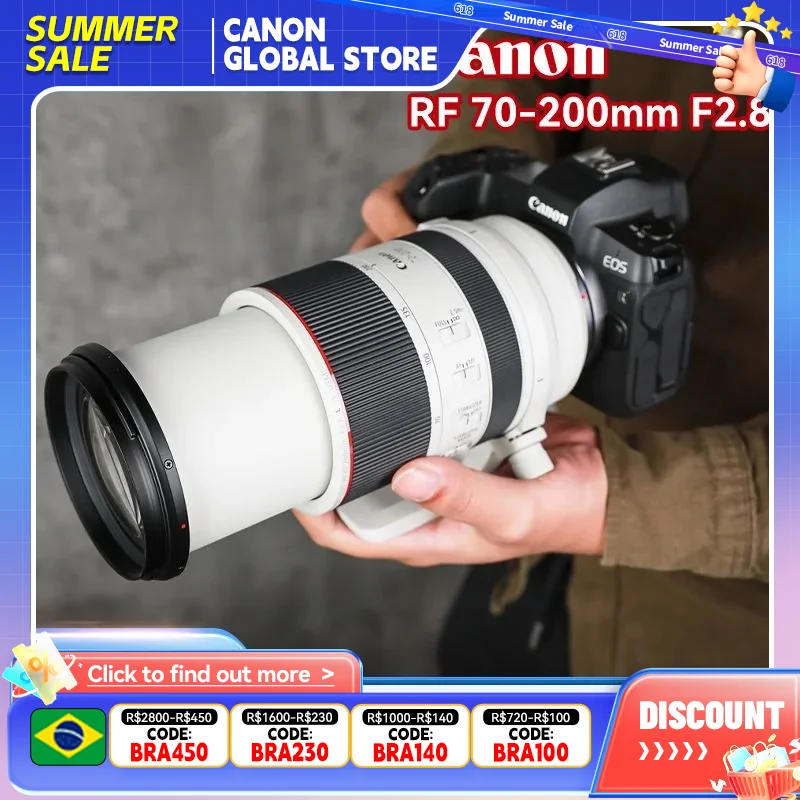 Canon EF 70-200mm F2.8L USM Telephoto Zoom Lens for SLR Canon Camera 250D SL3 850D 90D 6D Mark II 5D Mark IV EF70 200 EF 70 200