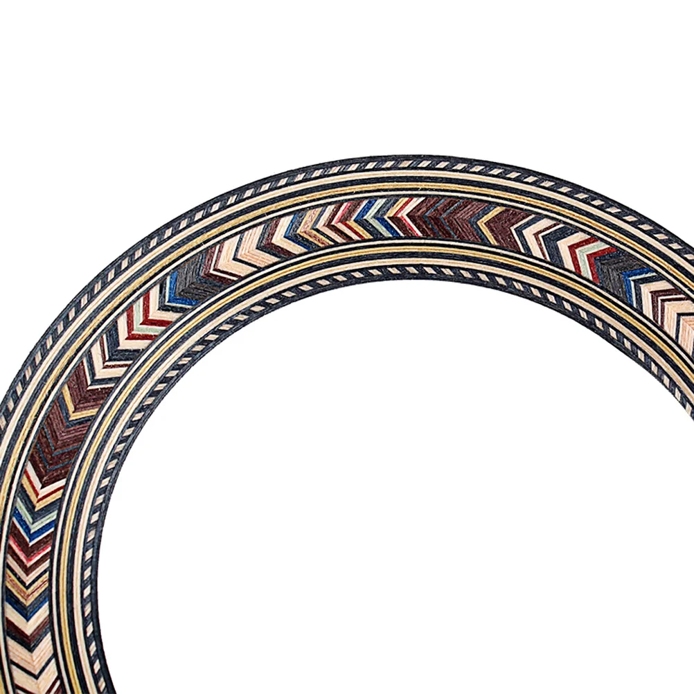 

94mm Acoustic Guitar Sound Hole Rosette Wooden Parts Durable Polished Surface Unique Beautiful Guitar Accessories Gxb09a