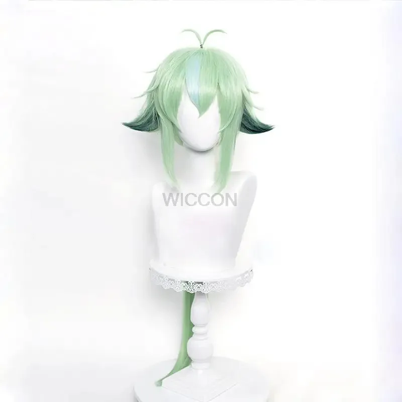السكروز تأثيري حلي شعر مستعار Genshin تأثير السكروز المرأة لطيف JK زي لعبة البدلة حفلة الهالوين الزي للنساء مجموعة كاملة
