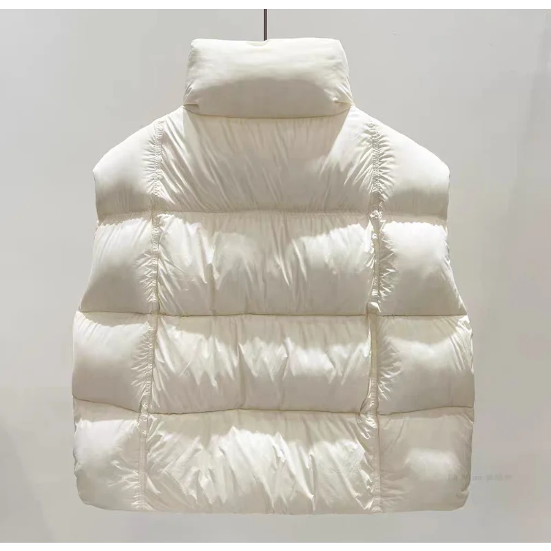 レディース ダウンベスト 2025 秋冬 新作 スタンドカラー おしゃれ 多機能 ベスト 暖かいコート トレンド