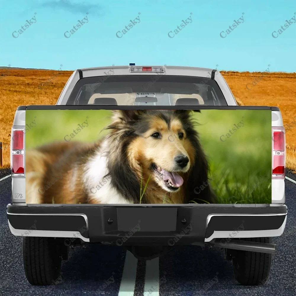 Rough Collie Car sticker rear car exterior modification vinyl self-adhesive painting for cars truck stickers