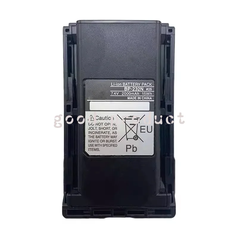 2000mAh 7.4V BP-232 BP-232N BP-231 BP-230N Walkie Talkie Battery For Icom IC-A14 IC-A14S IC-F14 IC-F16S IC-F25 IC-F33GS IC-F4021