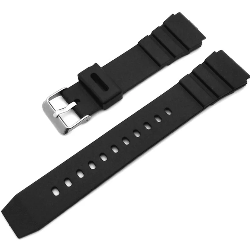Silikonkautschukarmband 18 mm 20 mm 22 mm 24 mm für Uhren der Casio G-Shock-Serie. Ersatzarmband für elektrische Uhren – Detail 2