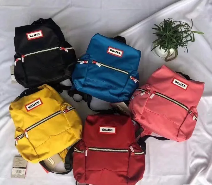 [Celebrity Style] Hunter Couple Style Water-Repellent Backpack Hiking Mountaineering Bag Women's Backpack Large and Small Sizes