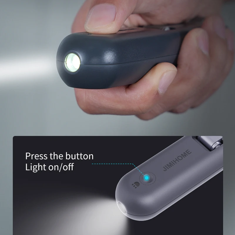 Youpin JIMI مقياس محمول مصباح يدوي صغير شاشة ديجيتال نوع-C قابلة للشحن 30 كجم قياس الوزن موازين الأمتعة الكهربائية