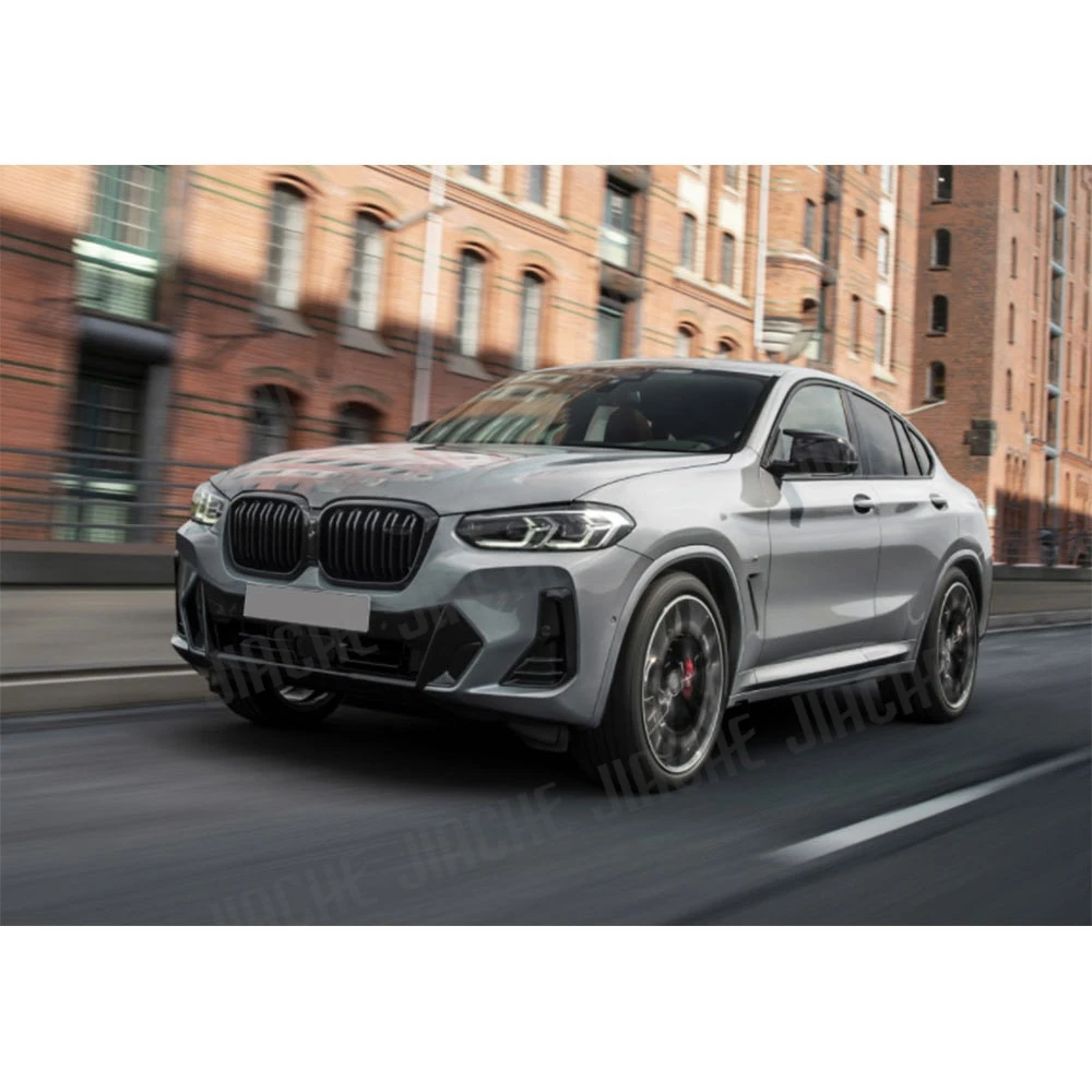 

ABS Gloss Black Front Bumper Racing Grills Front Grille for BMW X3 X4 G01 G02 2022+ Car Styling Replacement 2 slat