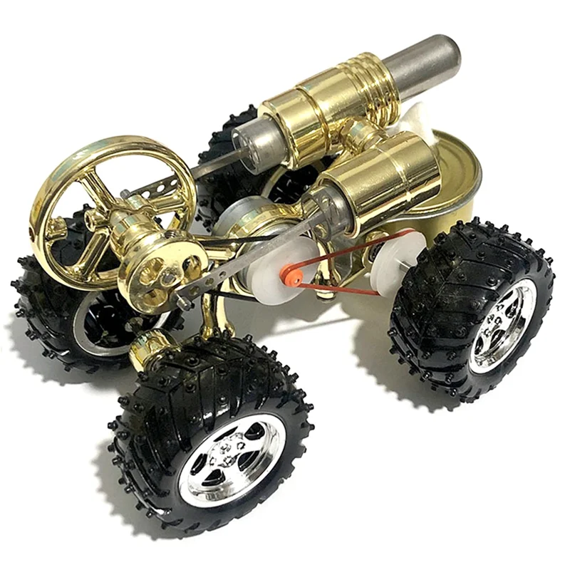 Hot sale Stirling Engine Model Car Motor Educational Physics Science Experiment Toy Gift Steam Power Experimental Toy