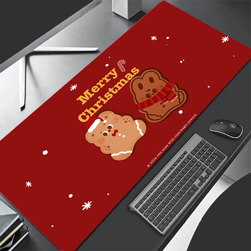 Mousepad Pattern Game Pad Rubber Mouse Pad PC Accessories Desk Mat Non Slip Cute Table Mat Gamer Cabinet Baby Bear Keyboard Pad