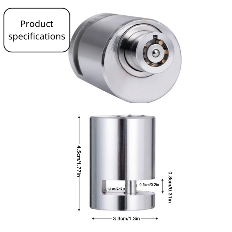 Bicycle Motorcycle Disc Brake Lock Anti Theft Wheel Bicycle Scooter Ultra-High Strength Motorcycle Small Portable Lock Disk Lock