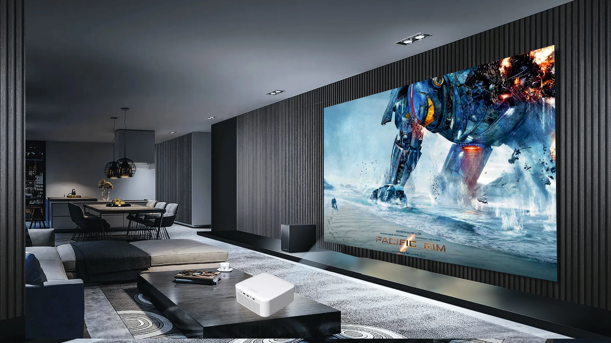 Aome Fabriek 2024 Nieuwste Projector Draagbare Smart Android OS 1080 P Projector Mini LED Video Outdoor Home Cinema 4 K Projectoren