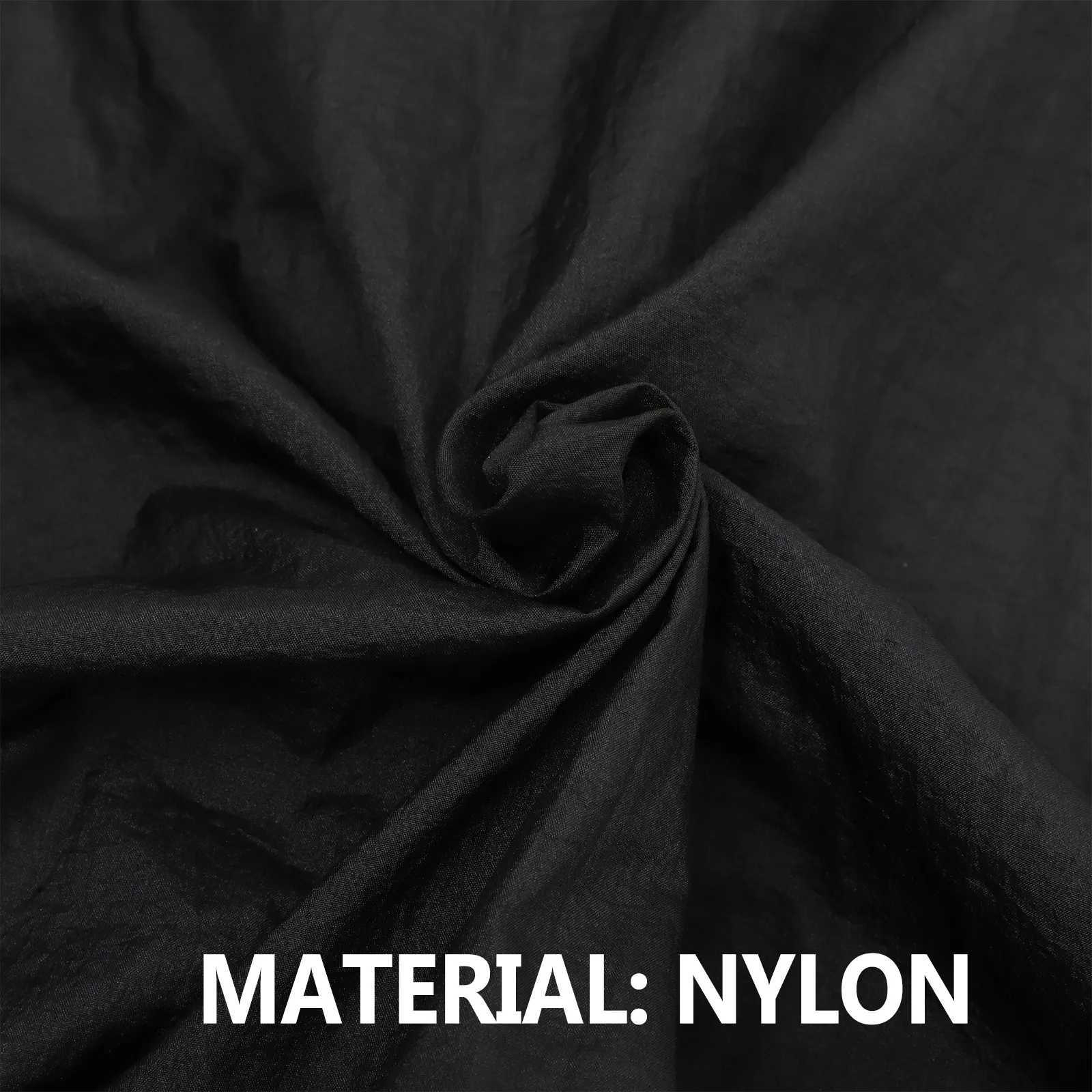 Tuta da Lavoro Impermeabile Nera Premium a Maniche Corte con Colletto Risvoltato e Tasche per Trattamenti Capelli Uomo