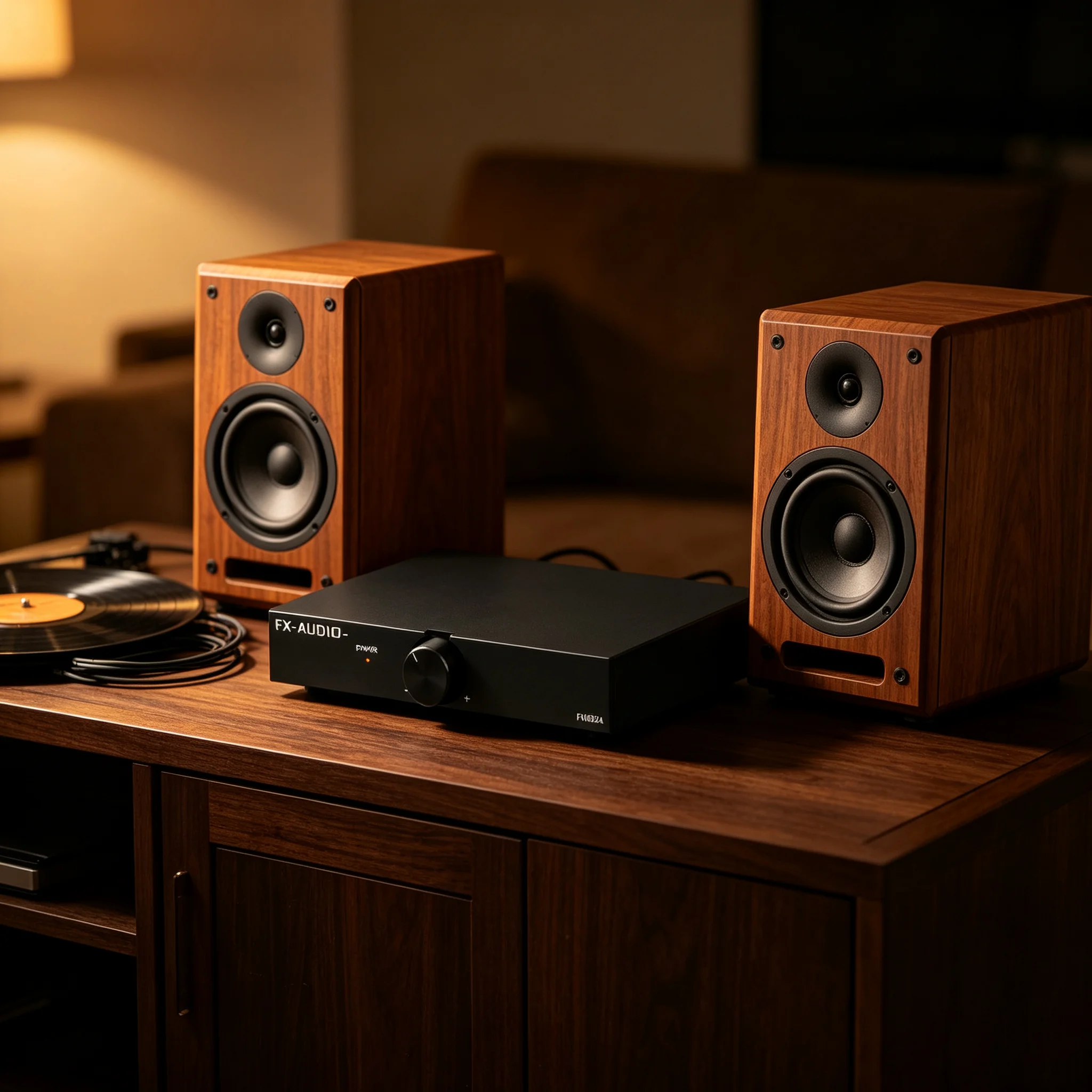 FXAUDIO 1602A HIFI 200 Вт, высокомощный 2.1-канальный цифровой усилитель TA3255 для домашнего кинотеатра, активный сабвуфер, выход для динамиков 6,5 мм