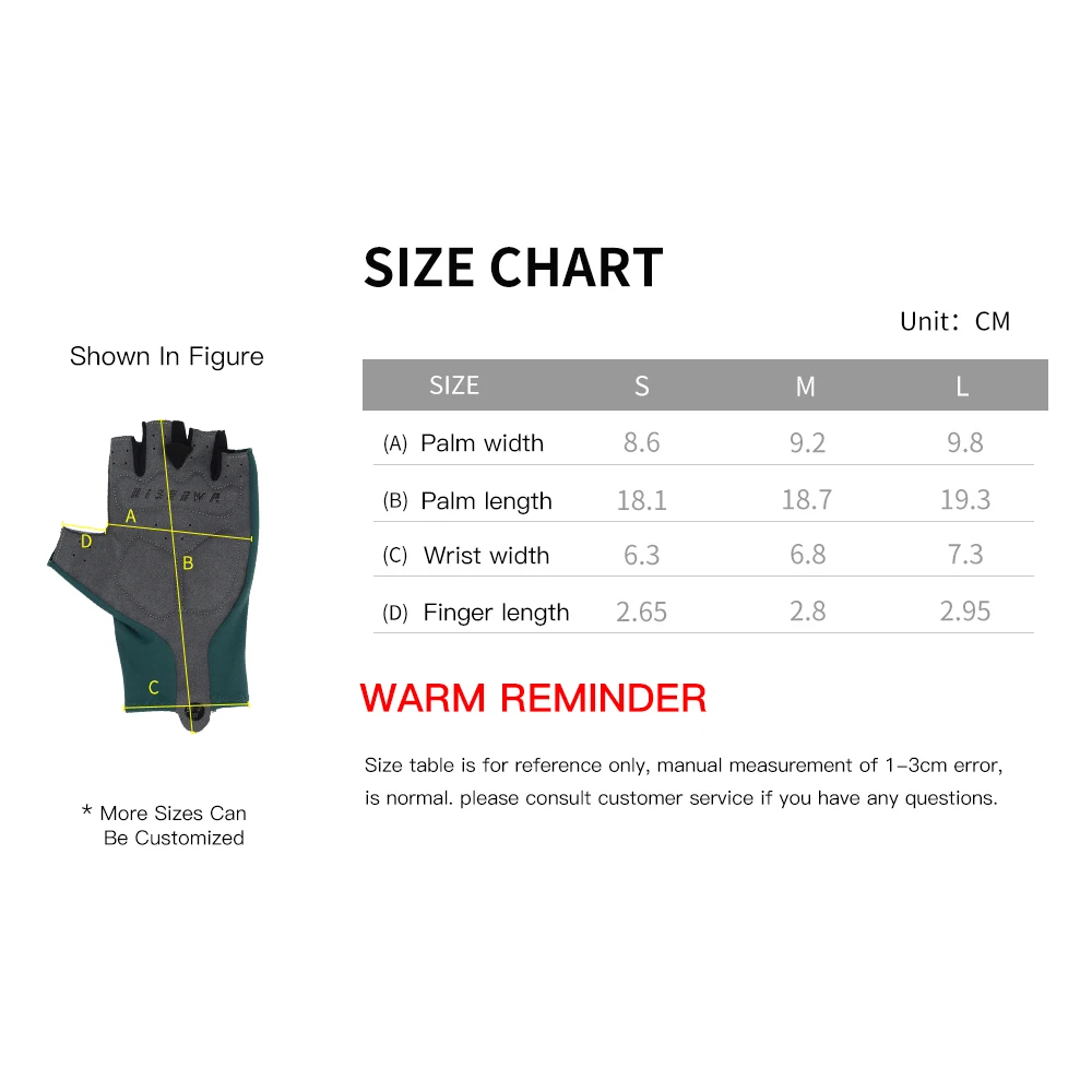 HISERWA Professional Cycling Gloves Half Finger Bicycle Gloves Men Women Breathable Shockproof Gloves MTB Bike Gloves