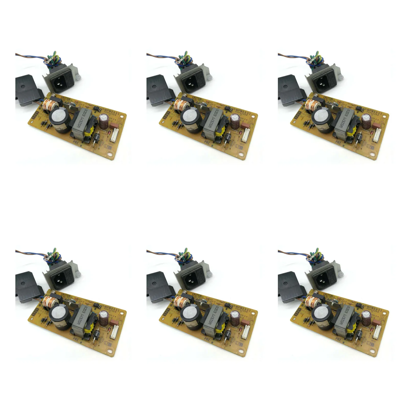 6pcs Power Supply Board Fits For Brother MPW0931 MFC-J430W DCP-J925DW MFC-J432W DCP-J725DW MFC-J425W DCP-J925N DCP-J525W