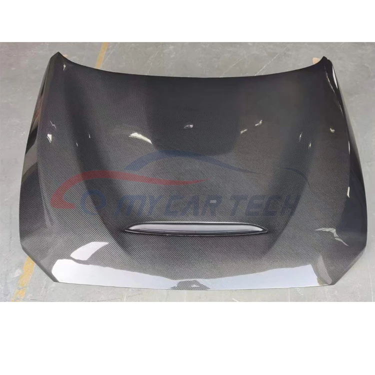 for B-MW F20 116i 2012 GTS style carbon fiber hood bonnet Bodykit carbon fiber air vent bonnet engine hood cover