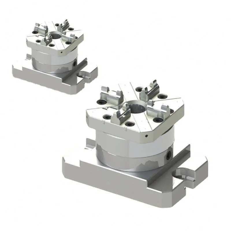 

Specification Size 130 * 85 * 94 Model SY-ER012 80 square CNC Pneumatic Chuck Suitable for CNC Machine Tools