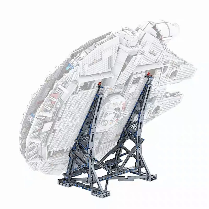 MOC-10219 Millennium Falcon 75192 407 Small Particle Building Blocks Toy Vertical Bracket Assembly Model Puzzle Building Blocks
