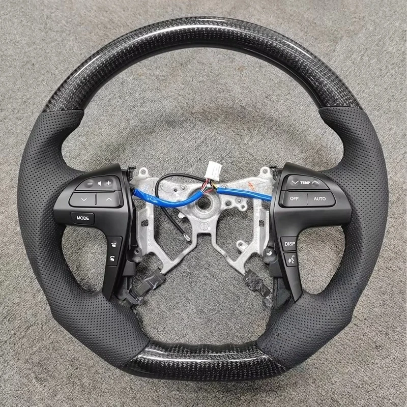 Custom for  TRD SE XSE LED Carbon Fiber Steering Wheel for 2026 2021 2024 2019 2015 2026 2009 2010 2025 2008