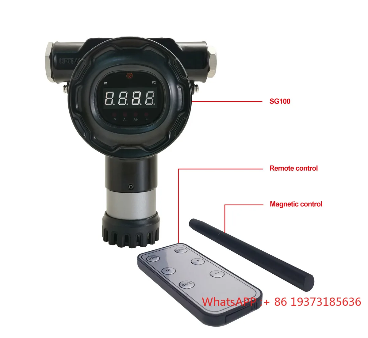 Safegas precio de fábrica IP66/IP68 H2 CL2 Detector de gas múltiple Detector de gas fijo transmisión de datos inalámbrica