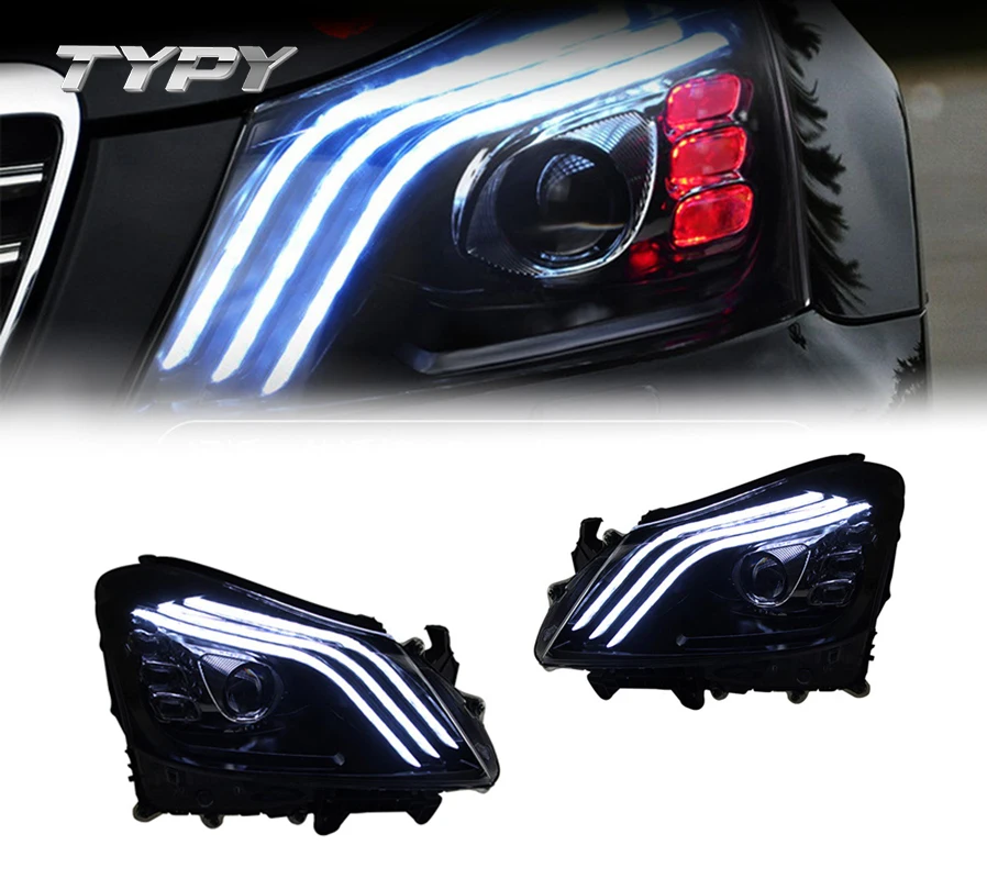 

Car Headlamp Headlights Assembly Modified Head Lamp Head light LED Daytime Running Lights For Toyota 13th Crown 2010-2012