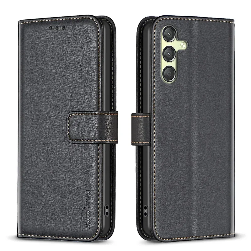 Wallet Flip Case on For Samsung Galaxy A25 Classic Phone Leather Cases For A25 A 25 5G SM-A255F A256B Etui Card Slot Back Cover