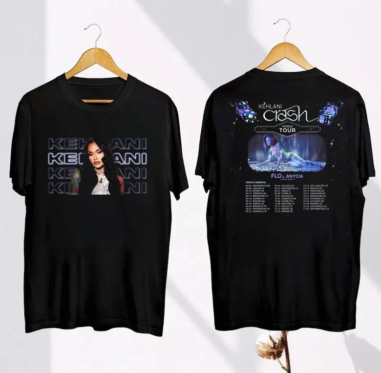 Graphic Kehlani Crash World Tour 2024 Shirt