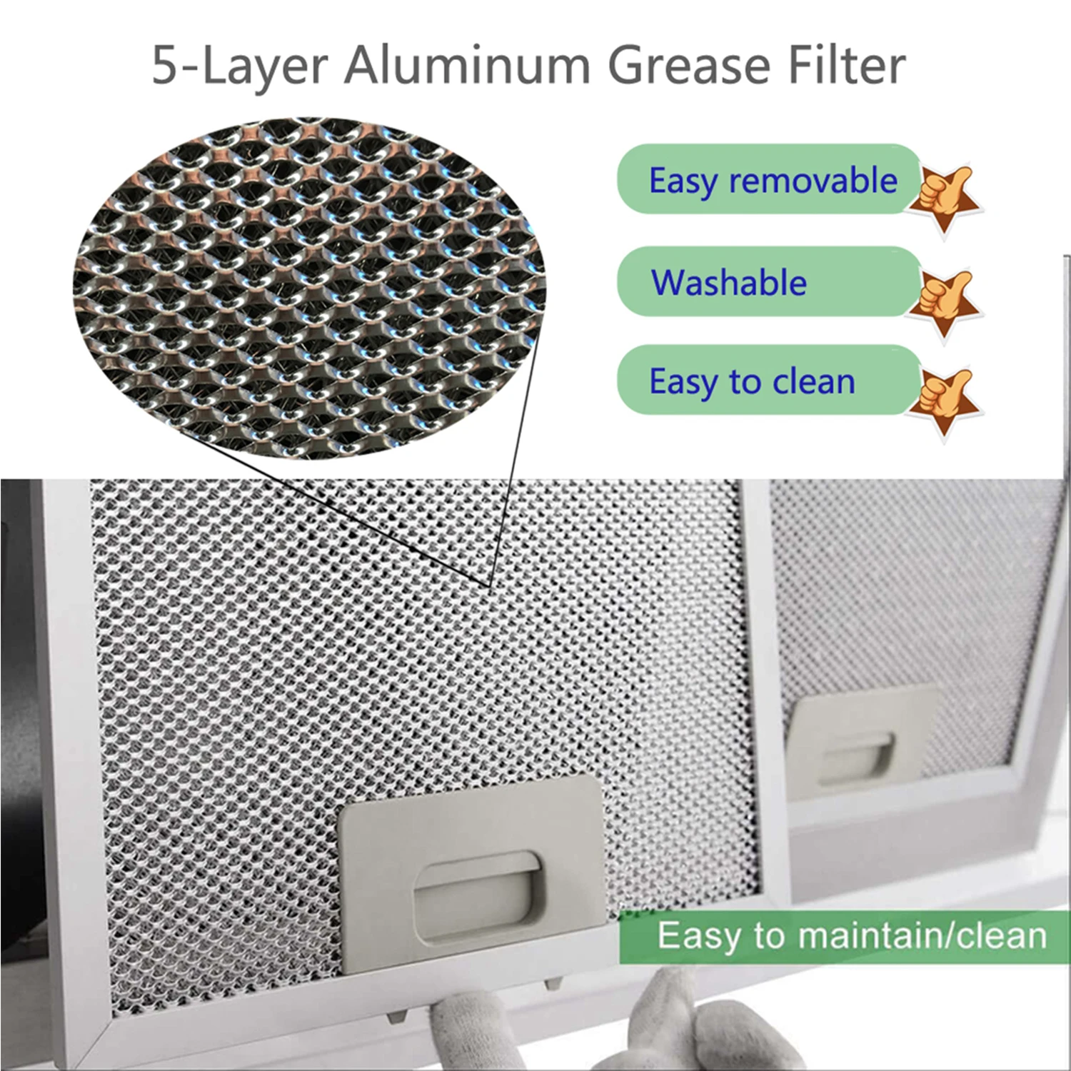 36" 700CFM Stainless Steel Island Range Hood: 3-Speed Tempered Glass & Mesh Filter with Button Control for US Kitchen