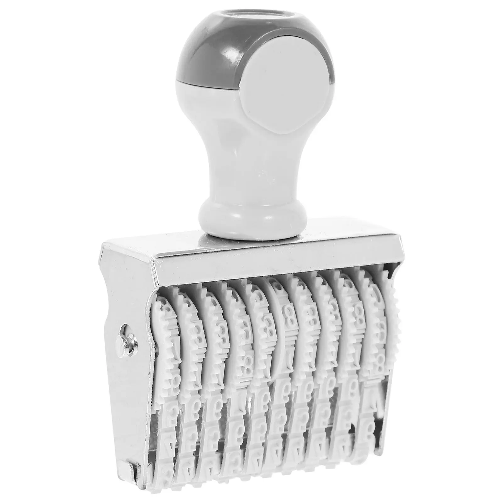 Digital Printing Number Line Rolling Stamp Mini Date Stamps 10- 2x5mm Office Supply File Folder Label Tag