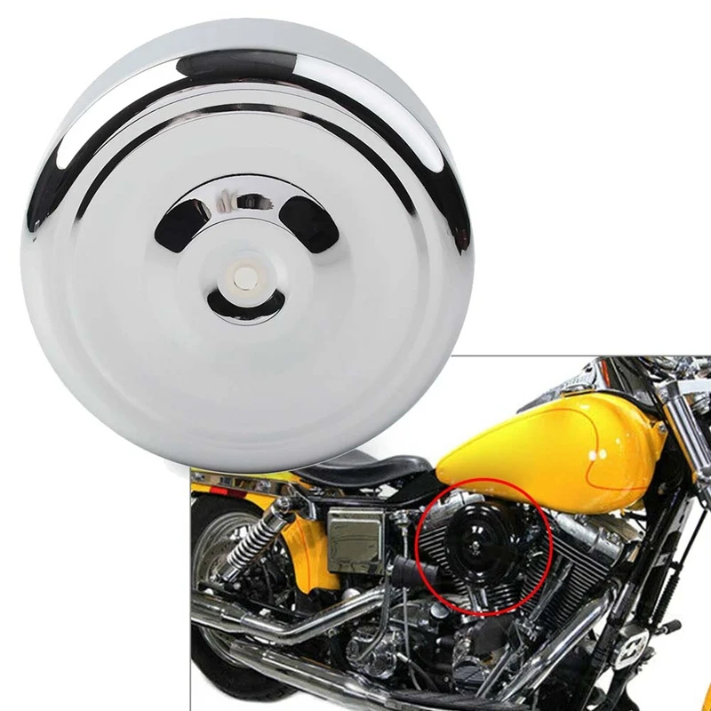 

7Inch Air Cleaner Cover For Touring Softail Dyna FL FX FXST FLST FXR XL FXD FLT