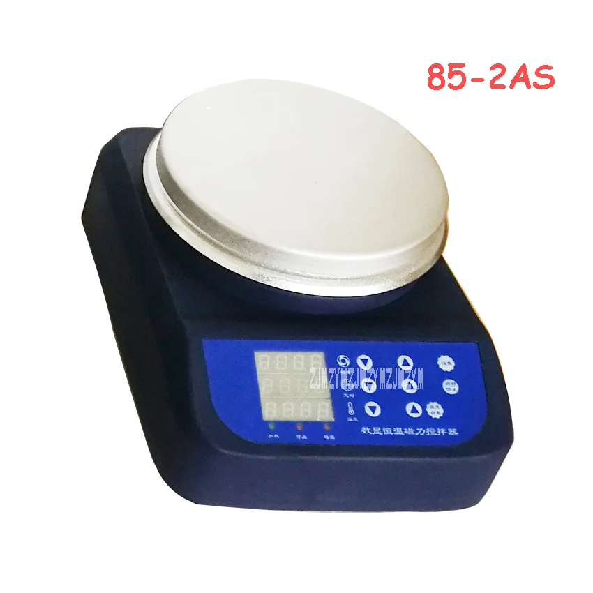 

85-2AS New Digital Display Magnetic Heating Stirrer Lab Magnetic Stirrer Laboratory Thermostatic Magnetic Stirrer 110V/220V 20W