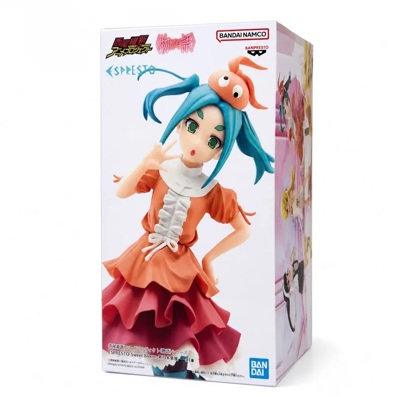 En stock, figura de acción original de Bandai Banpresto Tsukimonogatari Ononoki Yotsugi, modelo de muñeca, personajes de anime nuevos en caja