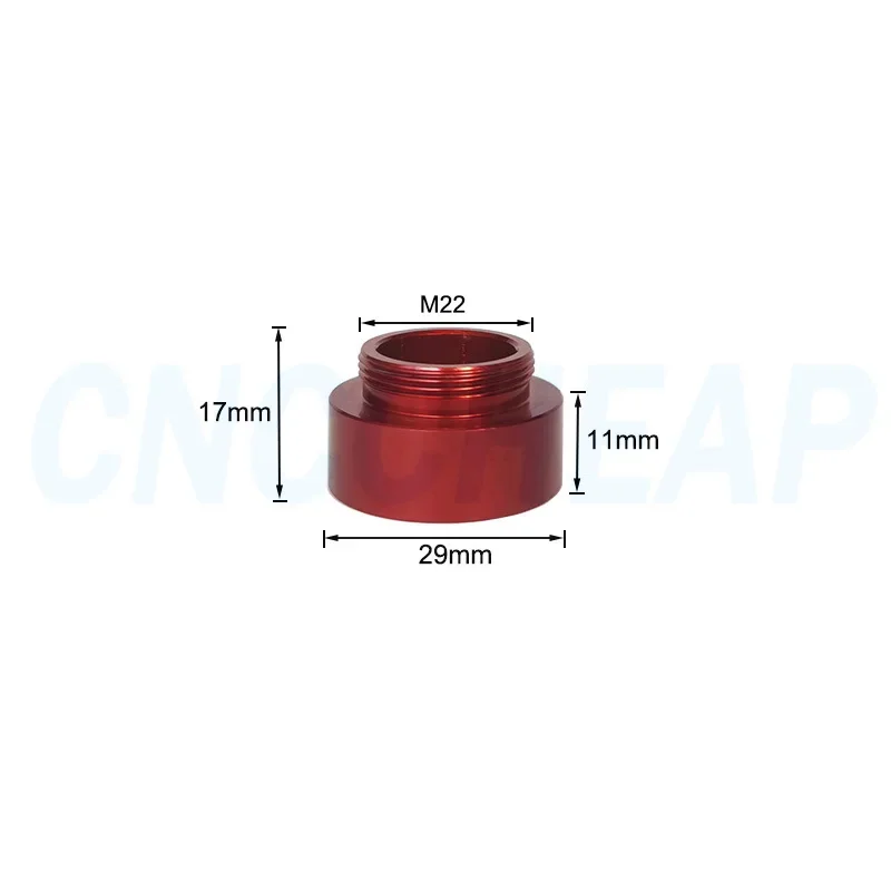 Laser Path Calibrating Device Light Regulator Alignment Kit Removing and Installing Mirror Lens Tube Lock Nut Co2 Laser Machine