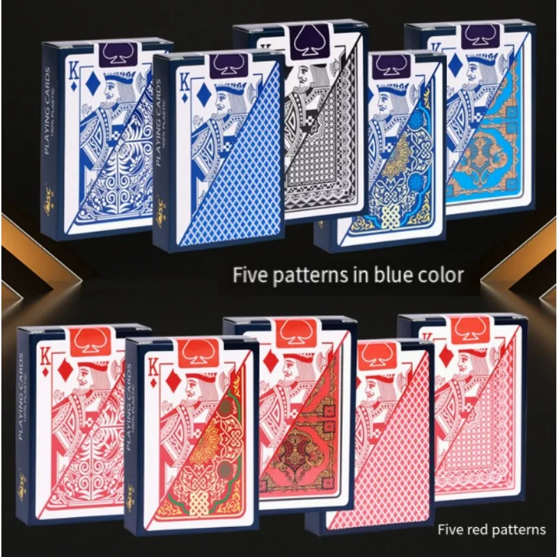 Newest Poker Red/Blue Regular Playing Cards Standard Sealed Decks Magic Tricks Poker Playing Cards Magice Tricks
