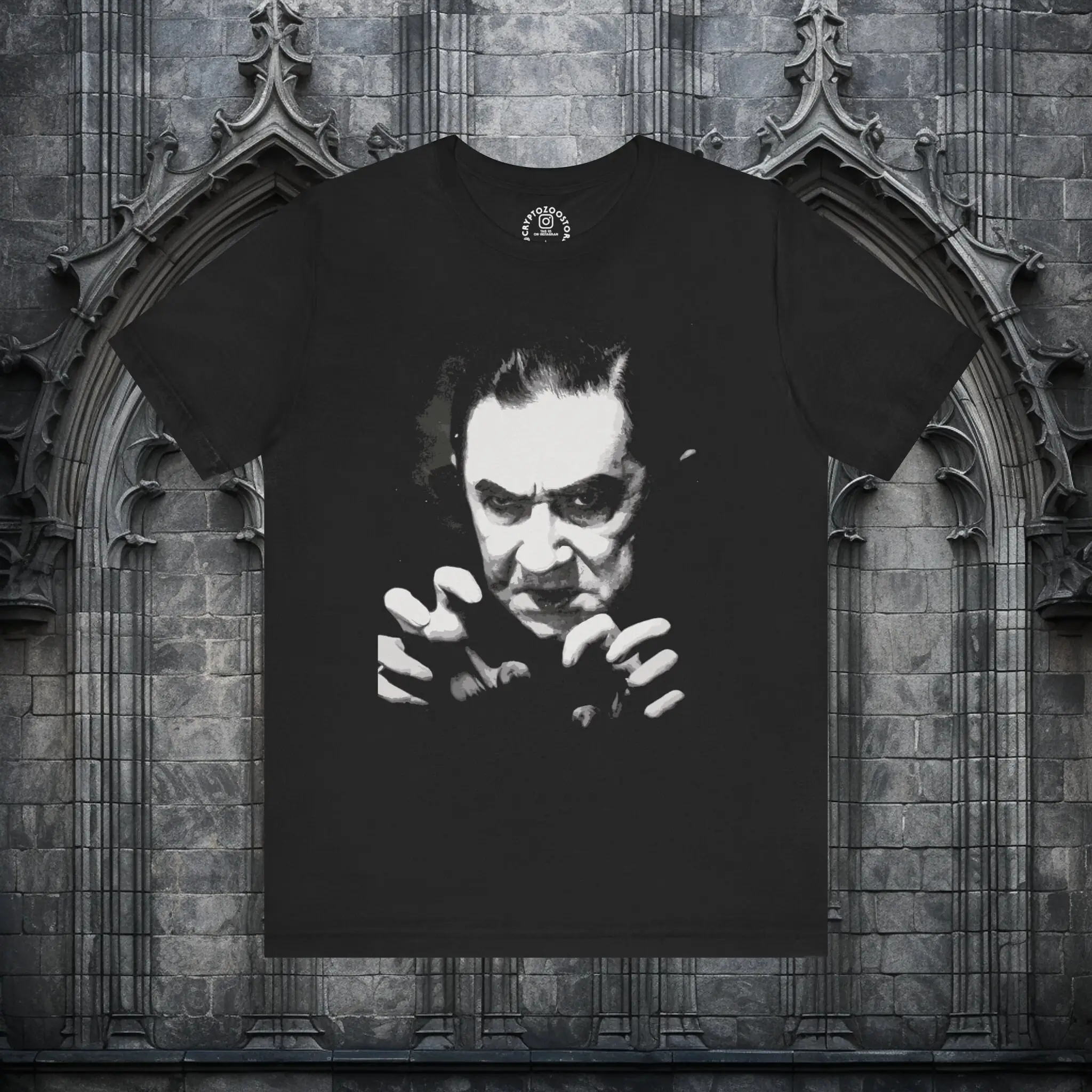 Bela Lugosi Dracula T Shirt Classic Horror Vampire Film Goth Clothing Halloween Top Movie Fan