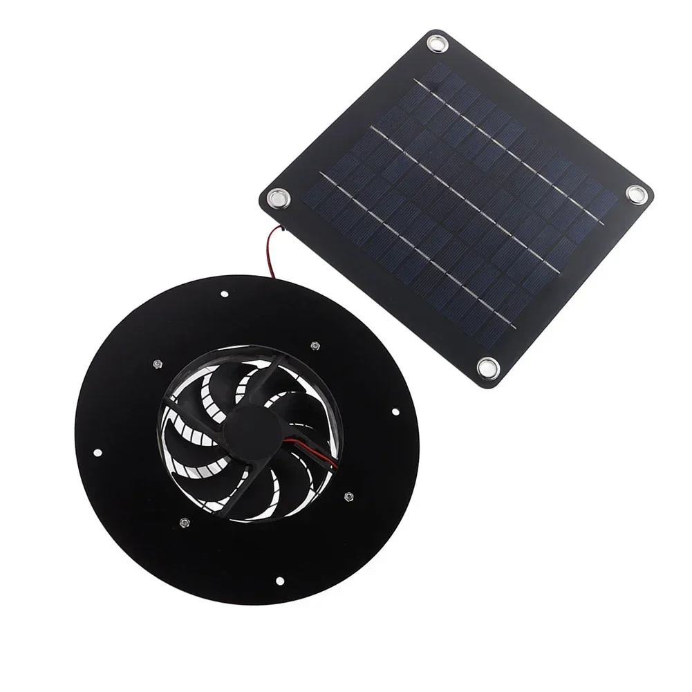 20W Solar Panel Fan Air Extractor Circulating Fan Stay Cool On Your Outdoor Adventures Animal Greenhouse Ventilator Fan