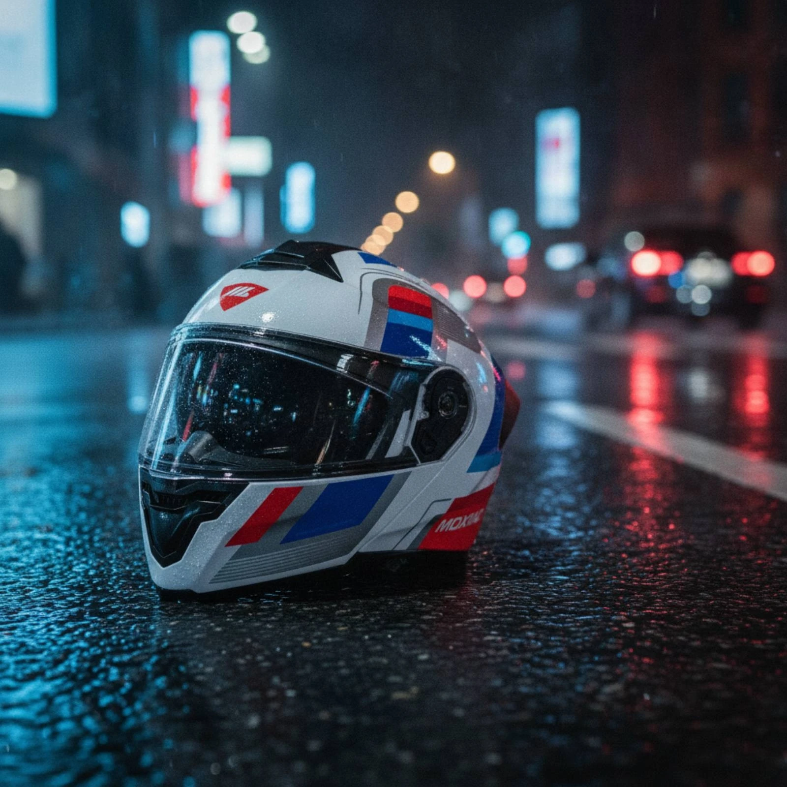 Full Face Helmet Aerodynamic Full-Face Helmet Sturdy Lightweight for Commuters, Street Riding, Commuting